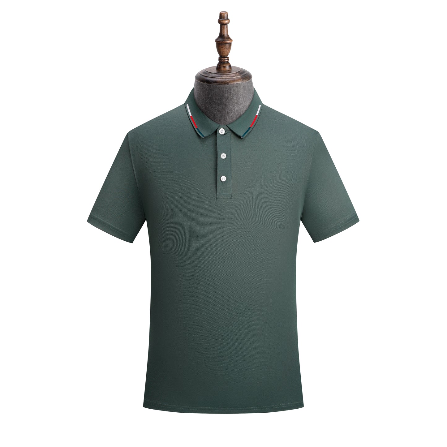 Icesilk Cooling Color-Block Collar Polo Shirt