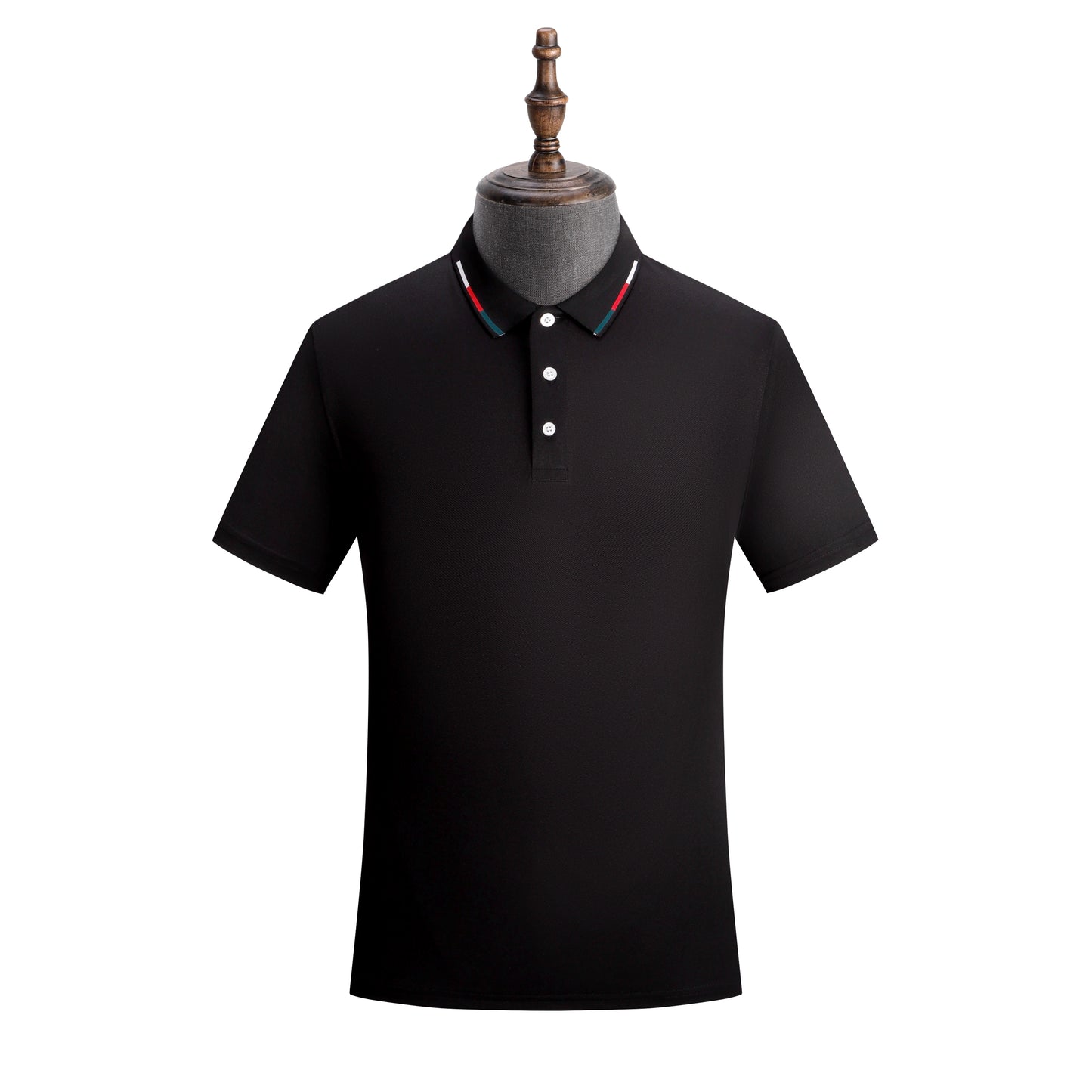 Icesilk Cooling Color-Block Collar Polo Shirt