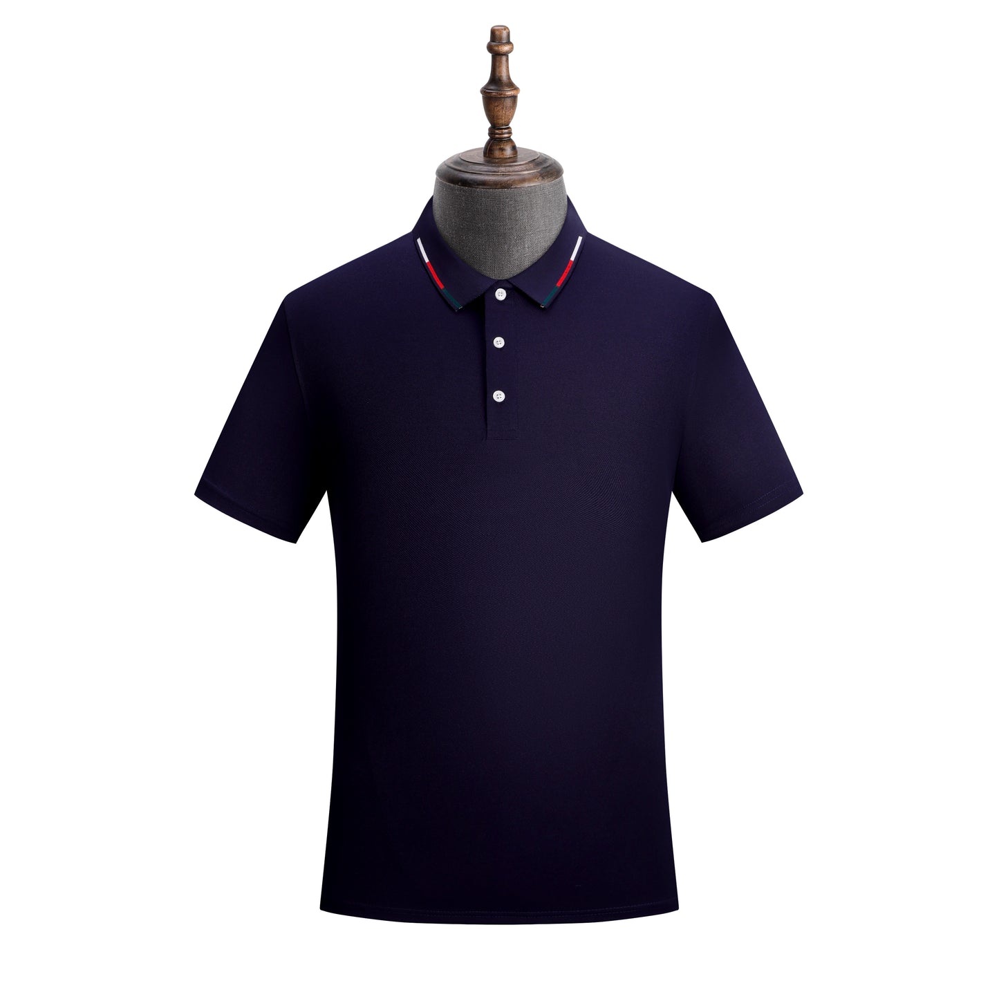 Icesilk Cooling Color-Block Collar Polo Shirt