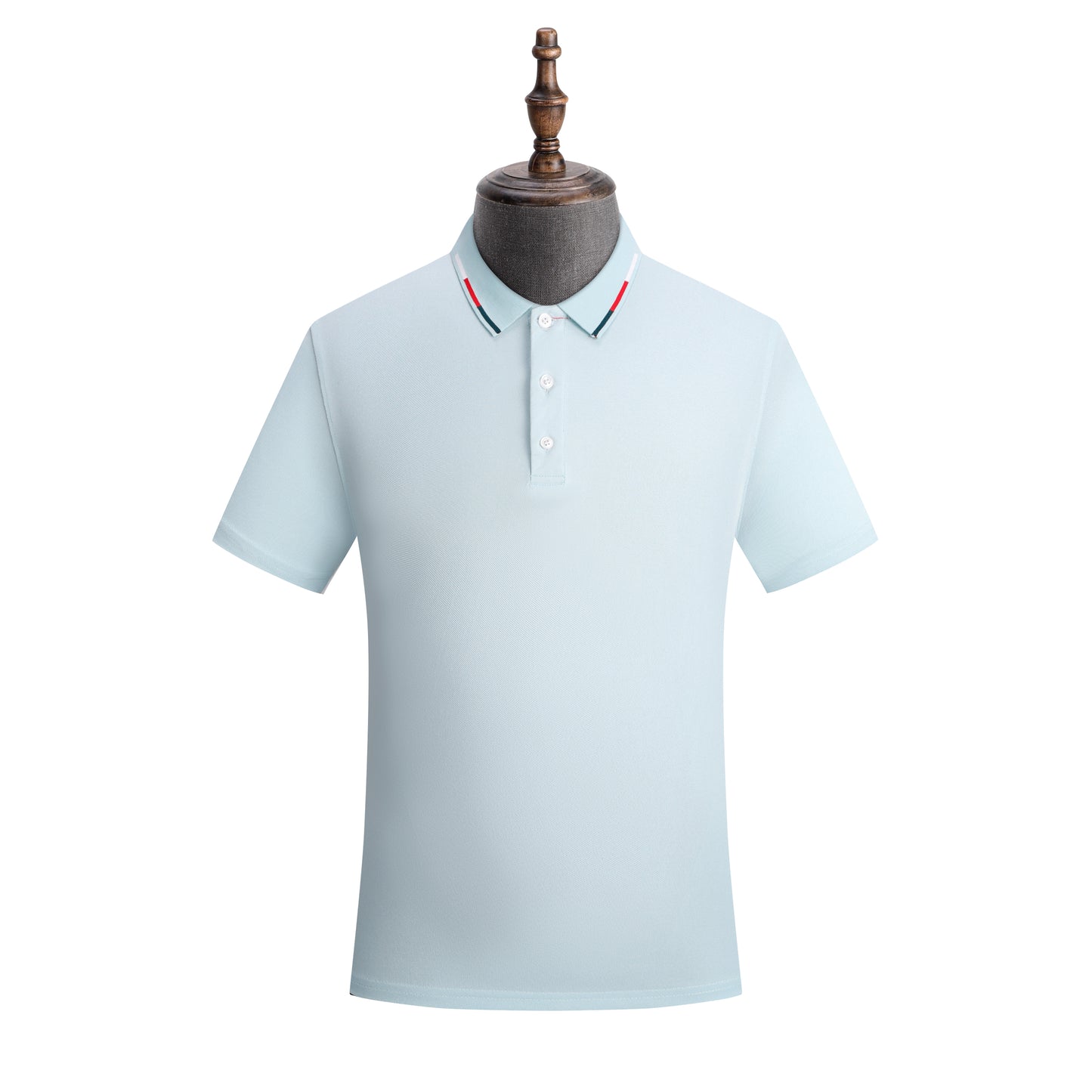 Icesilk Cooling Color-Block Collar Polo Shirt