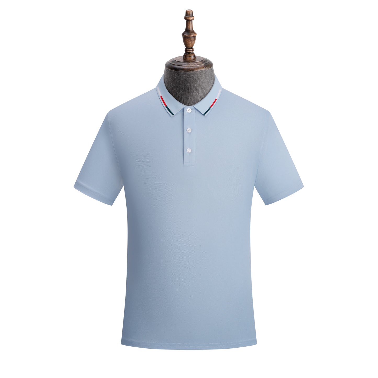 Icesilk Cooling Color-Block Collar Polo Shirt