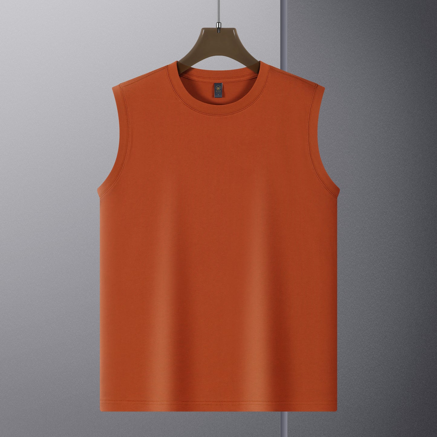100% Cotton Sleeveless Round Neck T-Shirt
