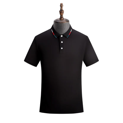 Icesilk Cooling Color-Block Collar Polo Shirt