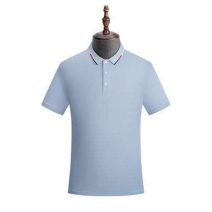 Icesilk Cooling Color-Block Collar Polo Shirt