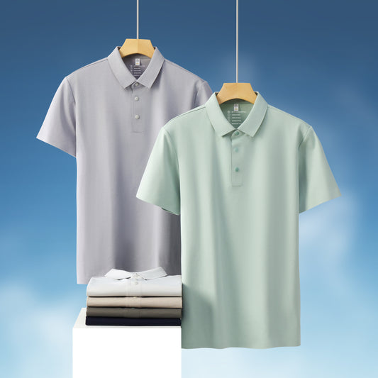 Ice-Cool Cloud-Touch Cotton Polo Shirt