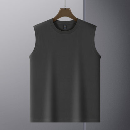 100% Cotton Sleeveless Round Neck T-Shirt