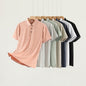 Nylon/Spandex Waffle-Knit Cool-Touch Polo shirt