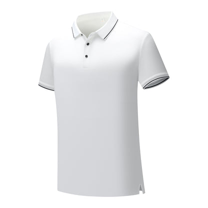Nylon/Spandex Waffle-Knit Cool-Touch Polo shirt