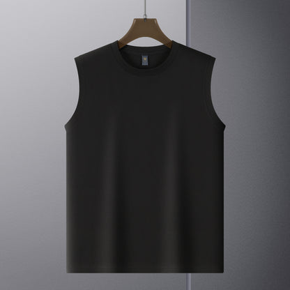 100% Cotton Sleeveless Round Neck T-Shirt