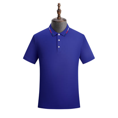 Icesilk Cooling Color-Block Collar Polo Shirt