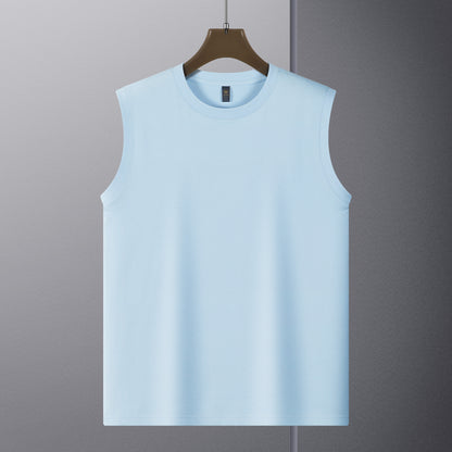 100% Cotton Sleeveless Round Neck T-Shirt