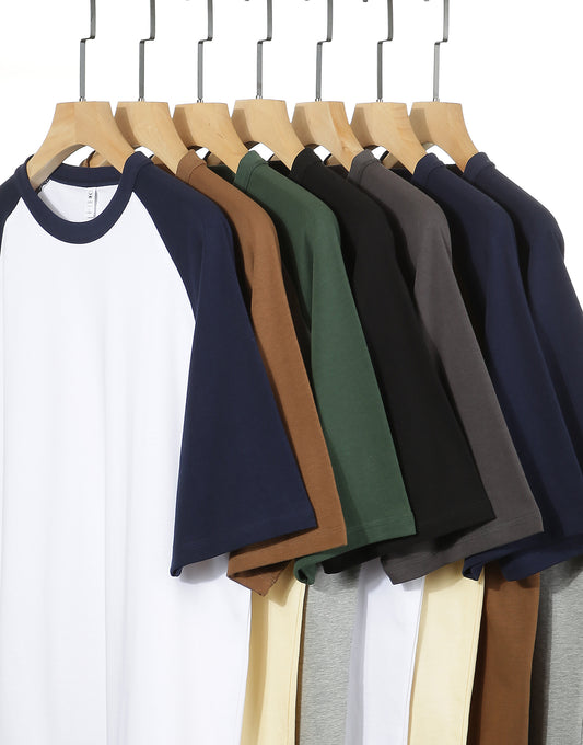 Drop Shoulder Raglan Sleeve T-Shirt