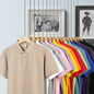European Combed Cotton Turn-Down Collar Polo Shirt