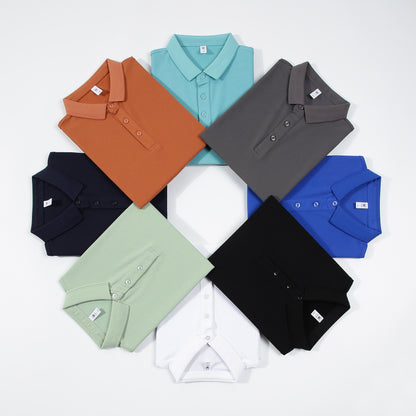 DuPont™ Sorona® Cool-Touch Turn-Down Collar T-Shirt