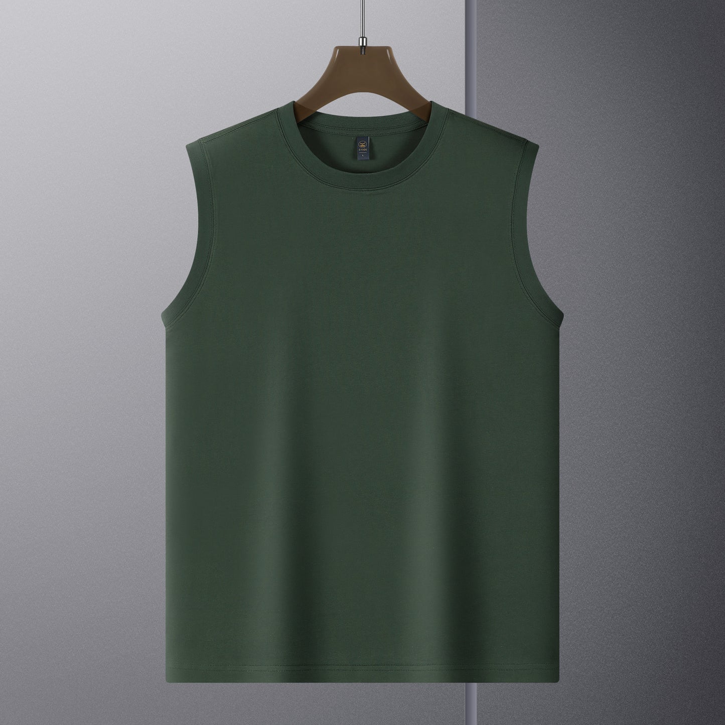 100% Cotton Sleeveless Round Neck T-Shirt