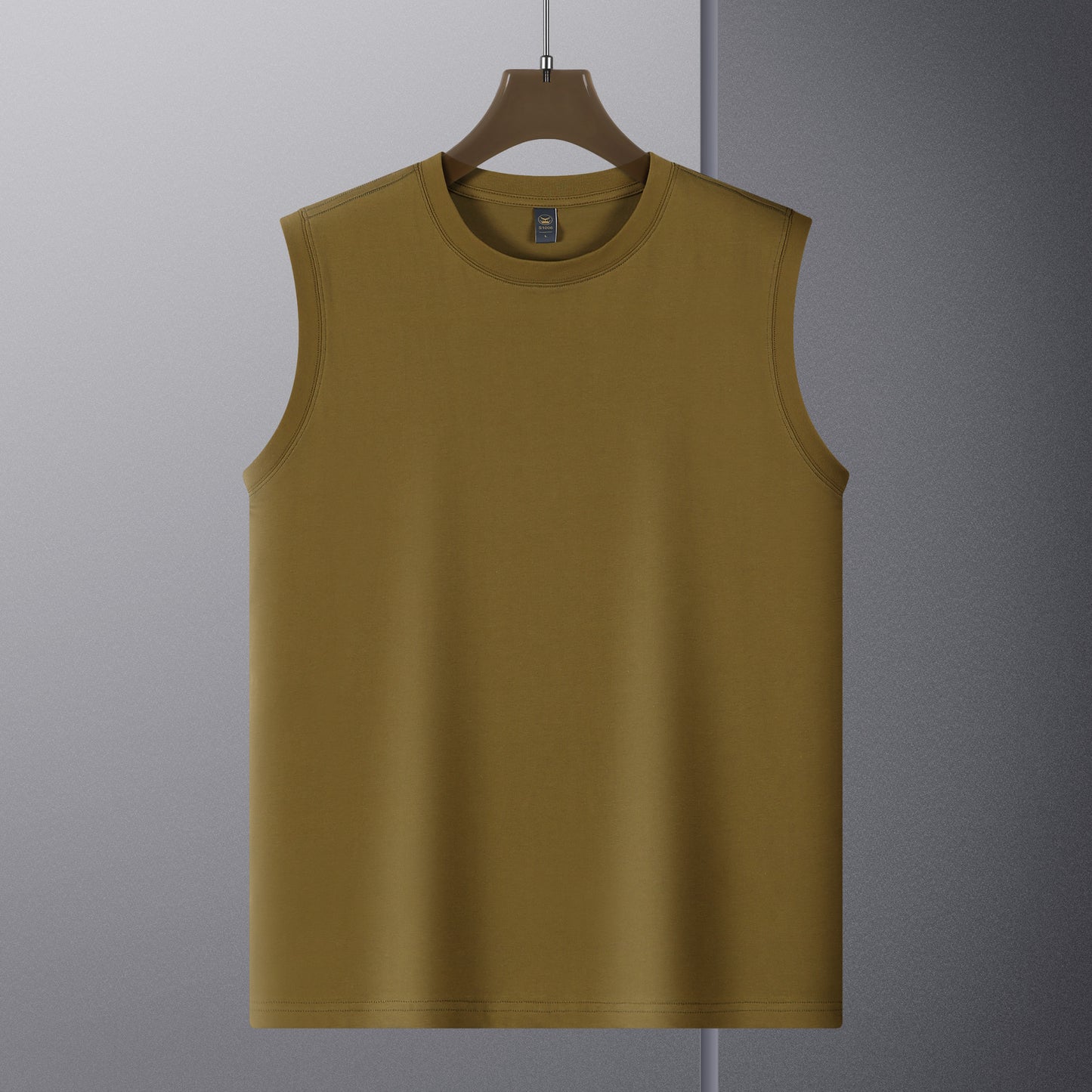 100% Cotton Sleeveless Round Neck T-Shirt